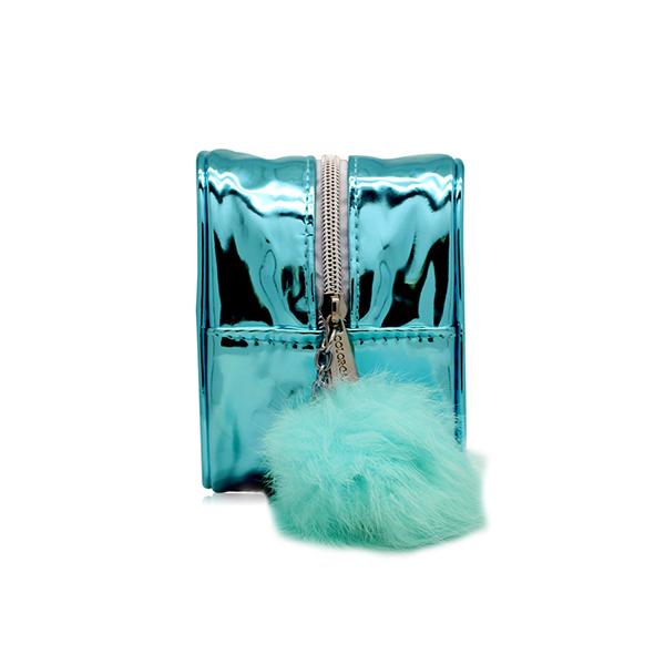 Colorbar Pom Pom Travel Kit - Aqua Aura 1's - Makeup Bags & Cases