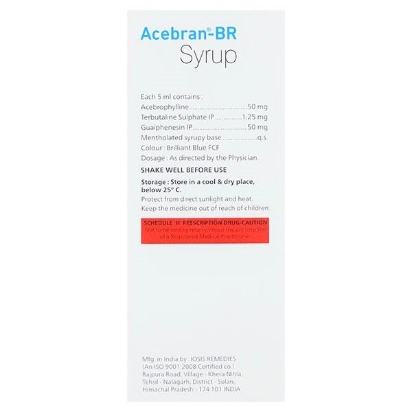 ACEBRAN BR Syrup 100ml - Asthma/COPD-Ast