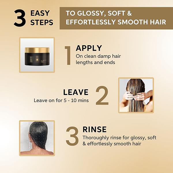 Sebastian Professional Dark Oil Lightweight Hair Mask 150 ml - Hair Masks & Packs