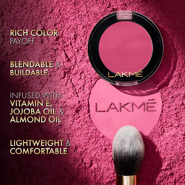 Lakme Face It Blush Peppy Peach B4 4 gm - Blushes