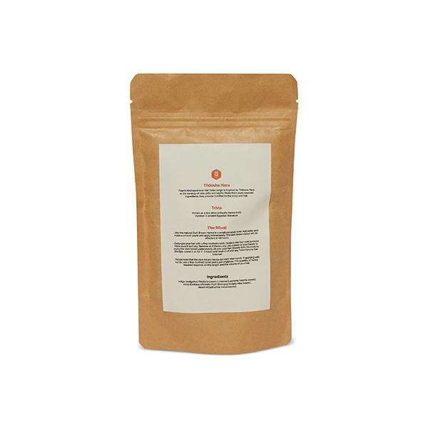 Tvam Henna Natural Powder - Dark Brown 100 gm - Powder