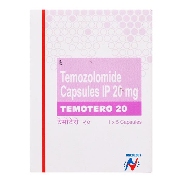 TEMOTERO 20mg Capsule 5's - Cancer Oncology-Cyt