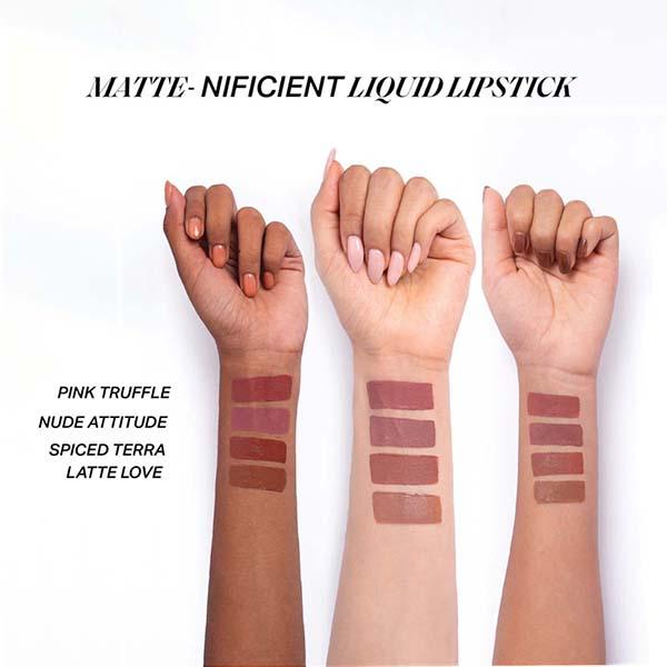 Diam Beauty Matte-nificient Liquid Lipstick, Spiced Terra 5 ml - Liquid Lipsticks