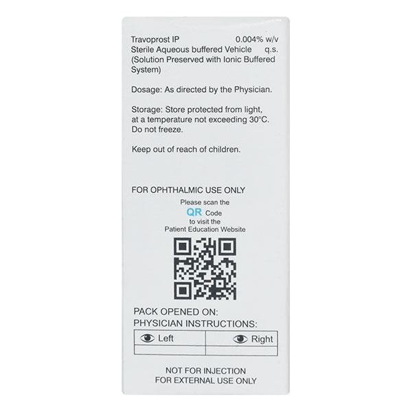 TRAVOFLO Eye Drops 3ml - Glaucoma-Ant