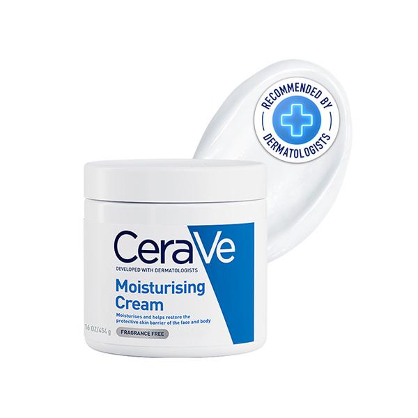 Netmeds | CeraVe Moisturising Cream For Dry To Very Dry Skin 454 gm