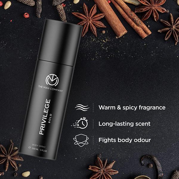 The Man Company Premium Grooming Essential for Men Body Spray Trio-Bold TMC-WEB-2322 1's - Men Perfumes (Edt/Edp)