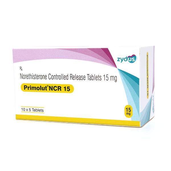 PRIMOLUT NCR 15 Tablet 5's - Hormonal Therapy-Oes