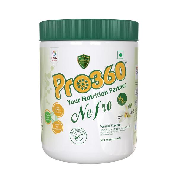 Netmeds | Pro360 Nefro HP Powder - Vanilla Flavour 400 g