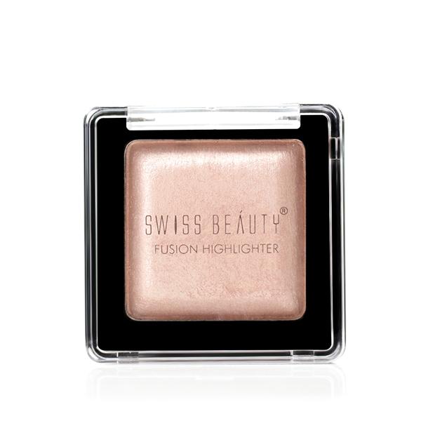 Swiss Beauty Fusion Highlighter - (Shade-02) 6 gm - Highlighters & Illuminators