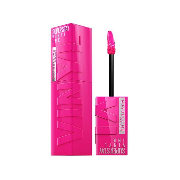 Netmeds | Maybelline New York Super Stay Vinyl Ink Liquid Lipstick, Instant Shine Color, Striking 4.2 ml