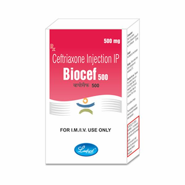 BIOCEF 500 Injection 10ml