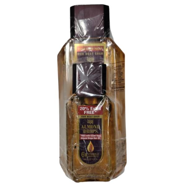 Netmeds | Bajaj Almond Drops Hair Oil 625ml (Free Bajaj Almond Drops Hair Oil 114 ml 625ml)