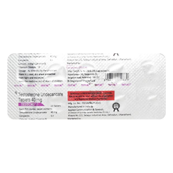 Netmeds | Testoki 40mg Tablet 10'S