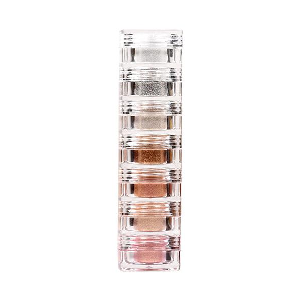 Pac Pigment Tower 7 High Impact Colors Extreme Payoff Longlasting 7 in 1 01 Crystal Light 2.5gm - Eyeshadow, Bases & Primers