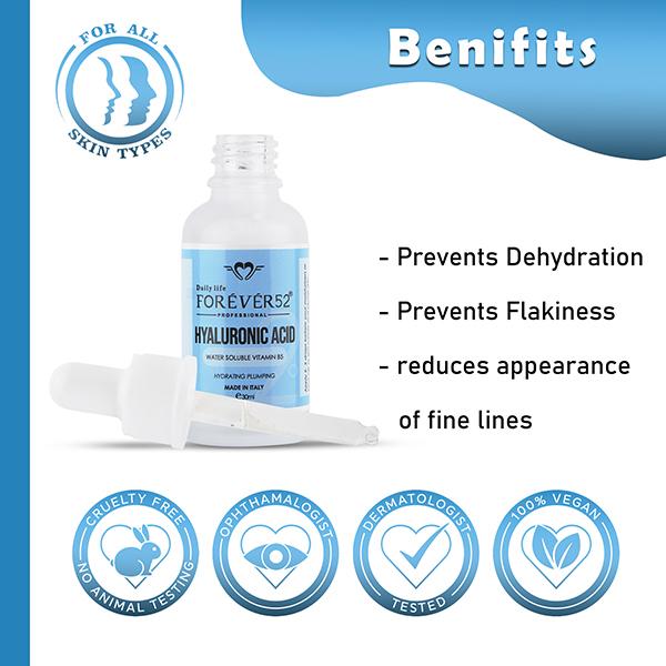 Daily Life Forever52 Hyaluronic Acid Water Soluble Vitamin B5 -SK-101 30ml - Face Serum