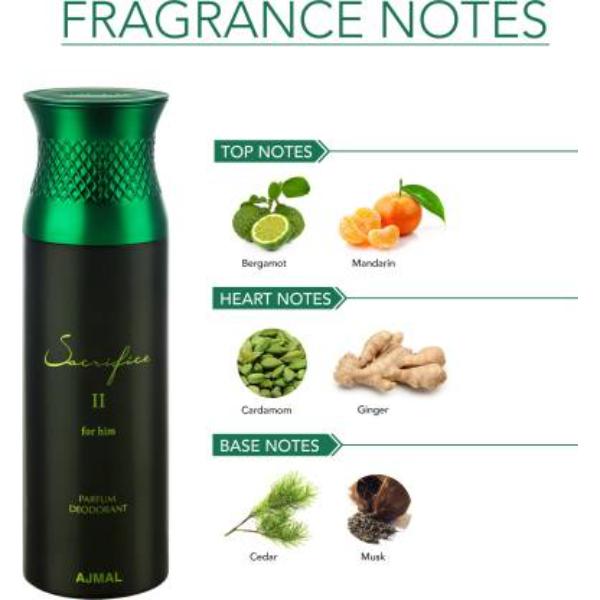 Ajmal 1 Distraction For Men & Women, 1 Ajmal Sacrifice II For Him For Men And 1 Wisal Dhahab For Men High Quality Deodorants Each Combo (Pack Of 3) 600 ml - Perfumes (Edt/Edp)