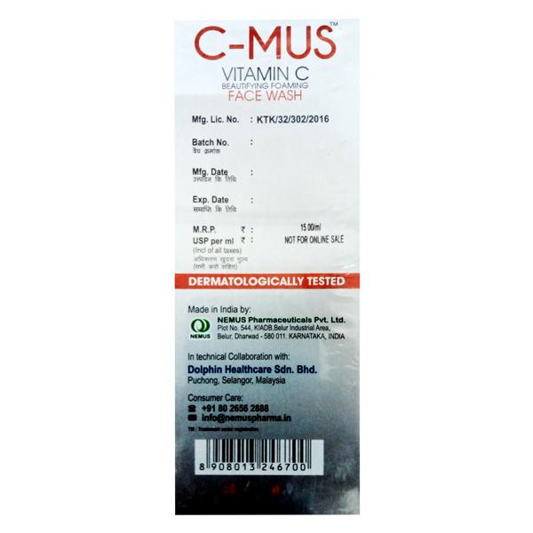 C MUS Face Wash 75ml - Cleanser-Ota