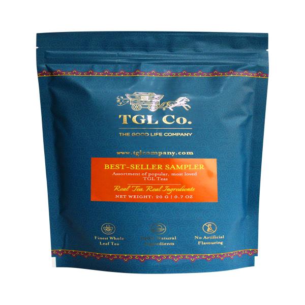 Netmeds | TGL Co. Bestsellers Tea Sampler Tea bags - Assorted 10's