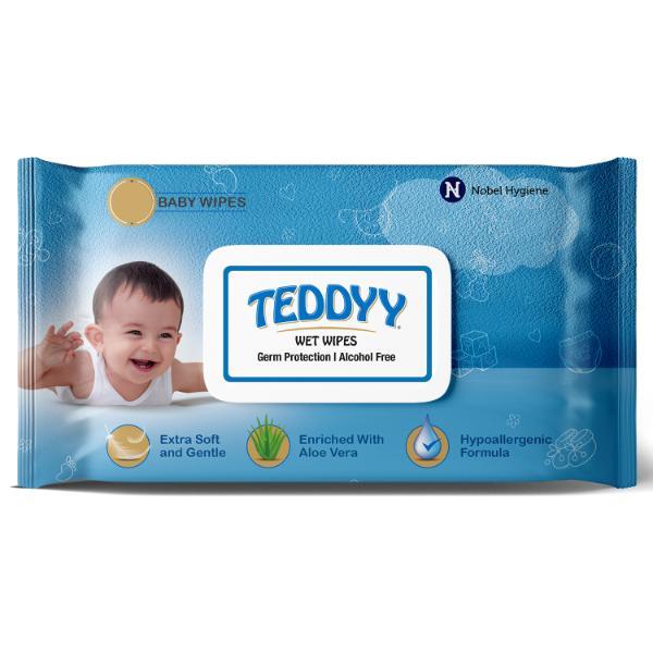 Netmeds | Teddyy Baby Wet Wipes 72's