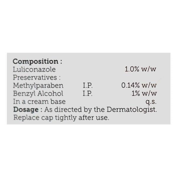 LULIYES Cream 10gm - Fungal Infections-Taa