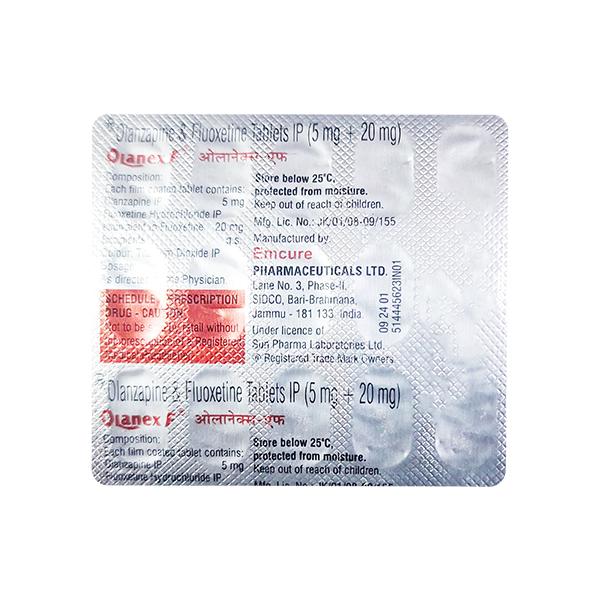 OLANEX F Tablet 15's - Psychosis-Ans