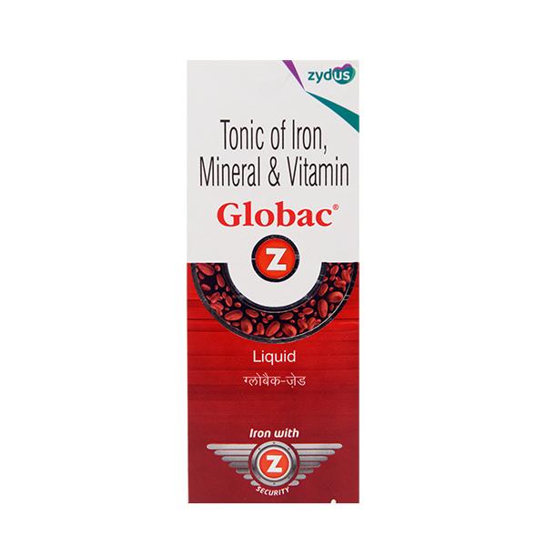 Globac Z Liquid 200ml - Iron Supplement/Anaemia-Vma