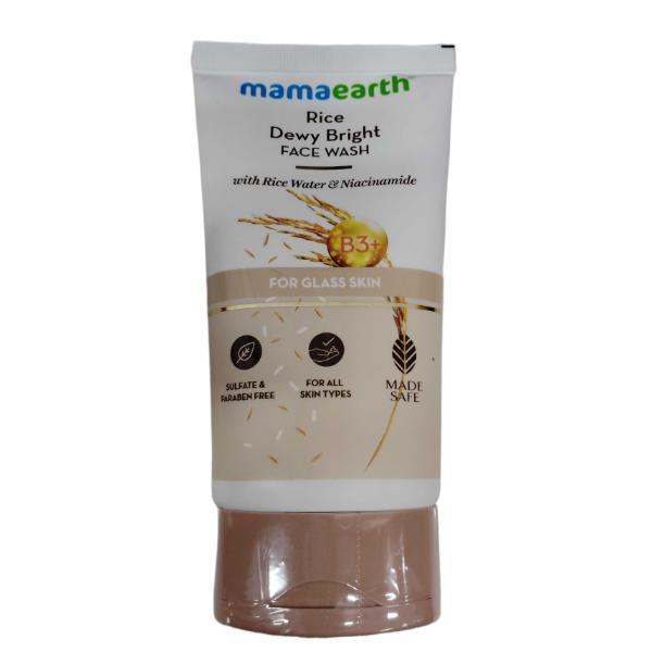 Netmeds | Mamaearth Rice Dewy Bright Face Wash With Rice Water & Niacinamide For Glass Skin 150 ml