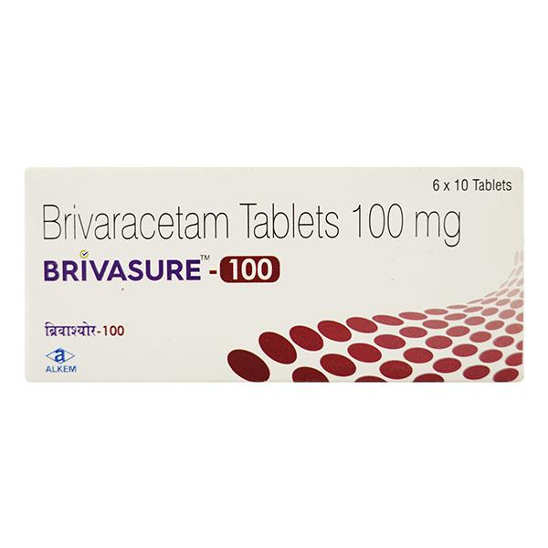BRIVASURE 100 Tablet 10's - Epilepsy/Convulsion-Ant