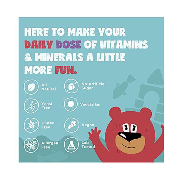 Kiddoze Calcium & Vitamin D3 Gummies - Strawberry & Orange Flavour 60's - Multi-Vitamins