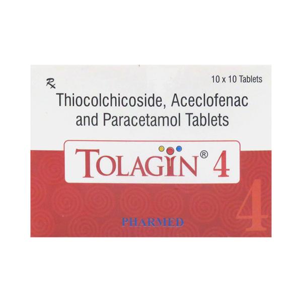 Netmeds | Tolagin 4mg Tablet 10'S