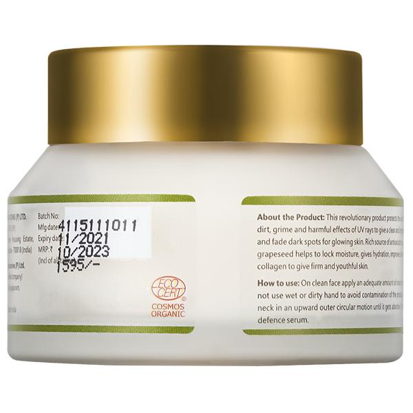 Plantas Pollution Defence & Moisturizing Organic Day Cream with SPF 30 50 gm - Day Cream