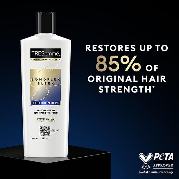 TRESemme Bondplex Sleek Conditioner, 190 ml - Conditioners