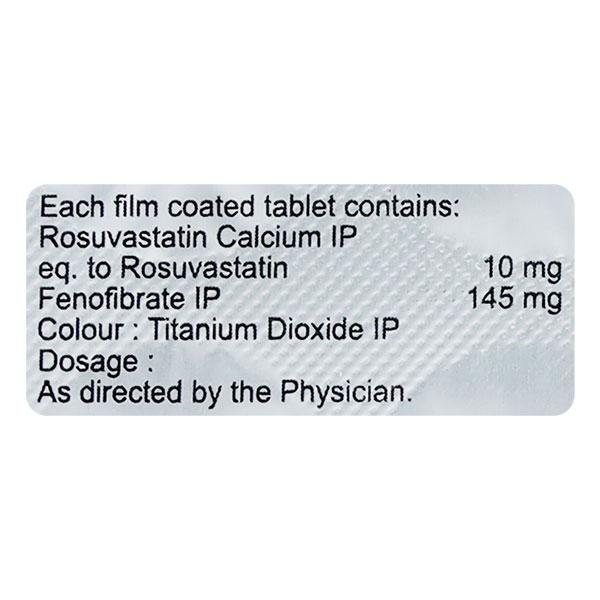 VALROS F Tablet 10's - High Cholesterol-Dys