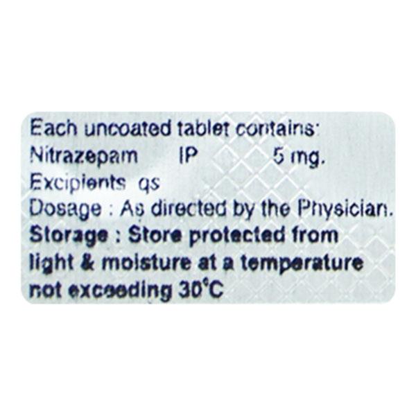 Nitcalm 5mg Tablet 10'S - Hypnosis-Hyp