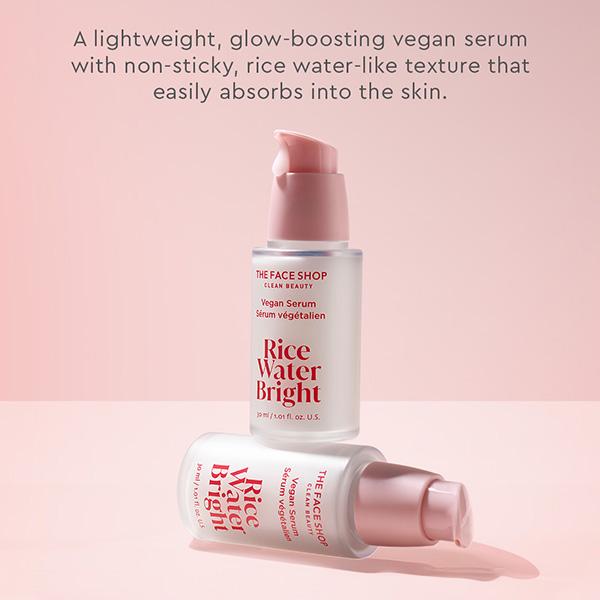 The Face Shop Rice Water Bright Vegan Serum 30 ml - Essences