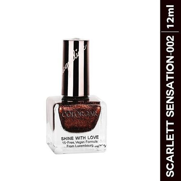 Colorbar Shine with Love Nail Lacquer - (002) 12ml - Nail Polish