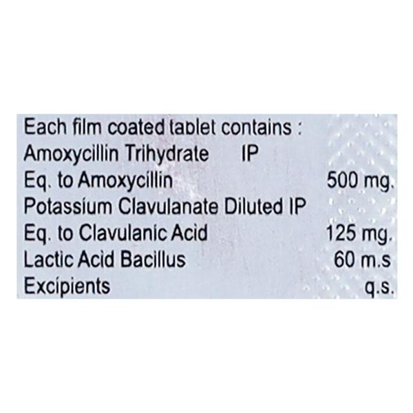 AMCLOV LB 625 Tablet 6's - Bacterial Infections-Pen