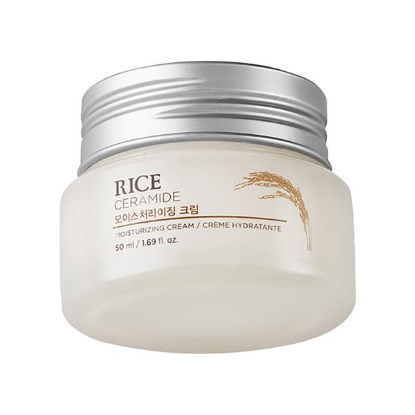 Netmeds | The Face Shop Rice & Ceramide Moisturizing Cream - Korean Day Cream for Barrier Repair & Glow 50 ml