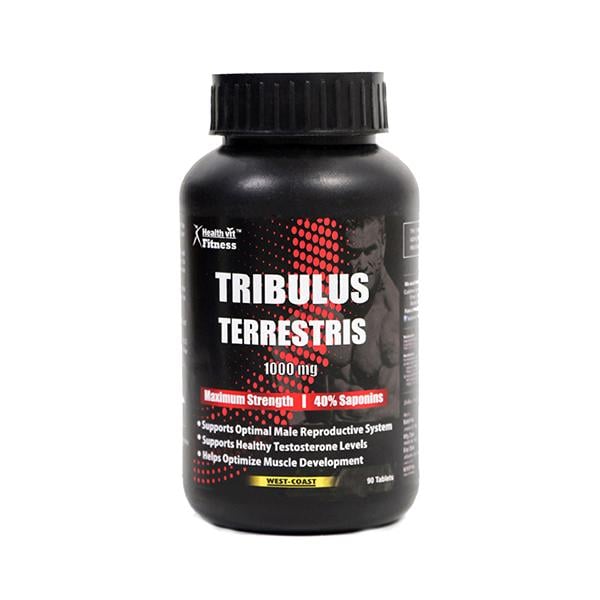 Healthvit Fitness Tribulus Terrestris 1000mg Maximum Strength 40% Saponins - Tablets 90's - Sexual Care