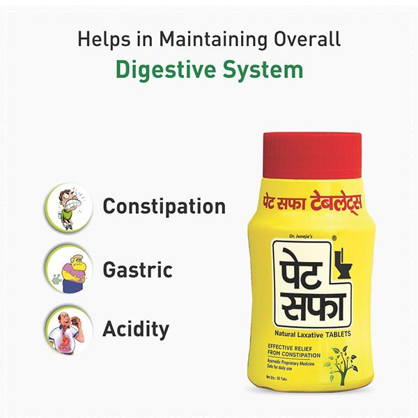 Dr.Juneja's Petsaffa Tablet 30's - Digestive Care