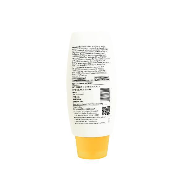 Eclipse Solaire 5X PROTECTION Aqua Fusion Sunscreen SPF 50 PA+++ 60 ml - Face Sunscreen