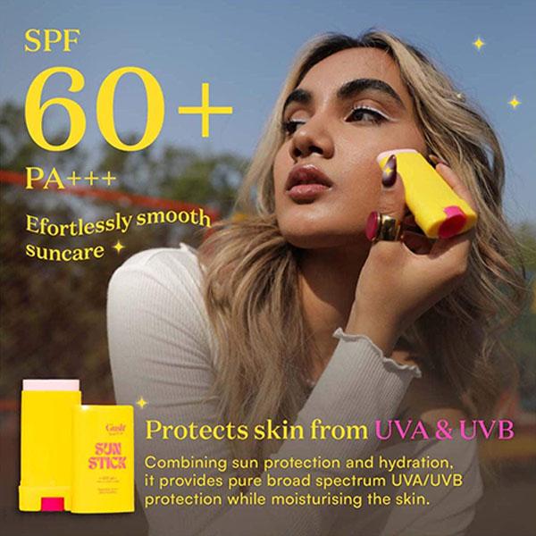 Gush Beauty Sunscreen Stick Spf 60 Pa +++ Uva + Uvb+ 13 gm - Body Sunscreen
