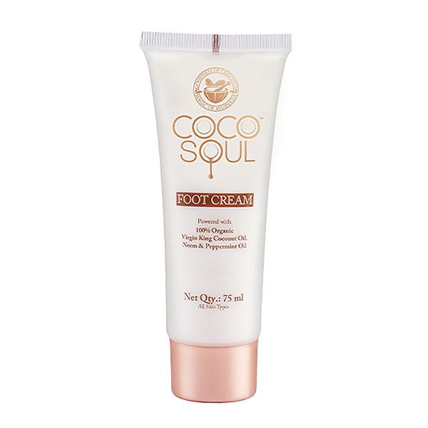 Coco Soul Foot Cream -With Coconut & Ayurveda- Paraben & Sulphate Free 75ml