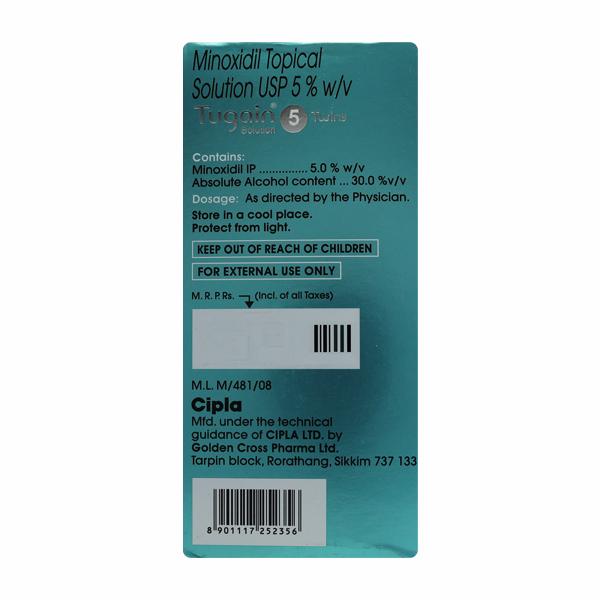 TUGAIN TWINS 5 Solution 2X60ml - Hair Loss-Oth