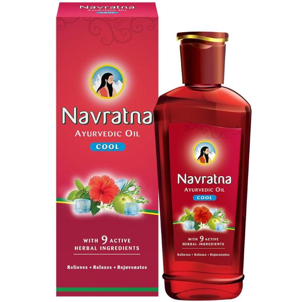 Netmeds | Navratna New Ayurvedic Cool Oil 450 ml