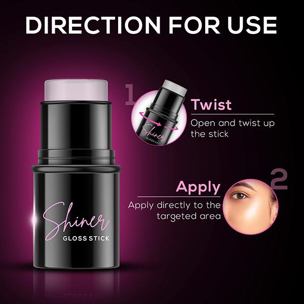 Renee Shiner Gloss Stick 5 gm - Highlighters & Illuminators