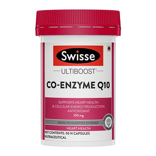 Netmeds | Swisse Ultiboost Co Enzyme Q10 150 mg Capsule 50's