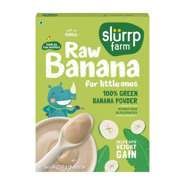 Netmeds | Slurrp Farm Cereal Raw Banana Powder 250 g