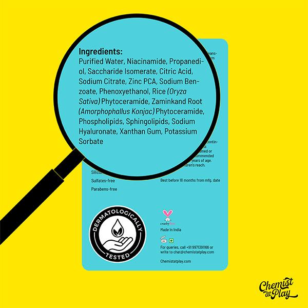 Chemist At Play Pore Minimizing Face Serum 30 ml - Face Serum