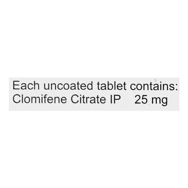 Clofert 25mg Tablet 30'S - Hormonal Therapy-Tro